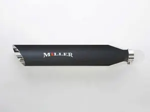 Eniten Myyty Miller Exhaust Noir Ø38mm Universal Vaimentin