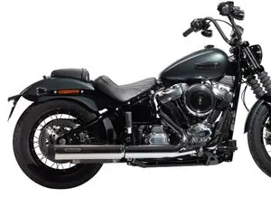 Asiakkaiden Suosikki Miller Exhaust Poli Embout Conique Noir VaimentinHARLEY DAVIDSON 1923 LOW RIDER ST - 2025