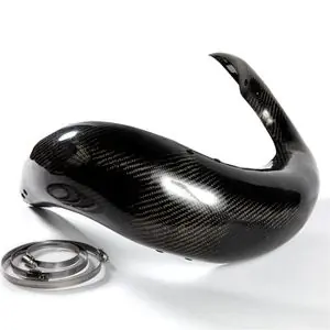 Kuuma Tarjous X-GRIP Pakoputken suojaus - Hiili