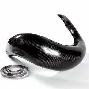 Loppuunmyynti X-GRIP Pakoputken suojaus - Hiili