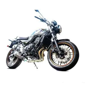 Korkea Laatu GPR SATINOX POPPY Koko Rivi - HarmaaKAWASAKI 650 Z 650 RS - 2022 - 2023