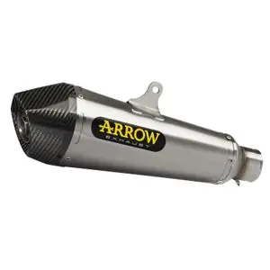 Ajankohtainen Arrow X Kone nichrom embout carbone Vaimentin - Harmaa