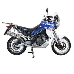 Suoraan Valmistajalta GPR SATINOX Vaimentin - HarmaaAPRILIA 660 TUAREG 660 - 2021 - 2024