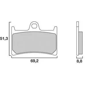 Brembo Racing carbon etuim Jarrupalat Ajankohtainen