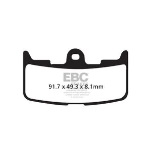 Osta Verkossa EBC Sinter Metalli Sinteröity ennen Jarrupalat