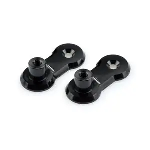 Puig Säädettävät 40 mm jalkatukeille Kallistus - Musta Alennettu Hinta