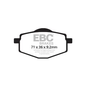EBC Sinter Metalli Sinteröity etu/taka (mallin mukaan) Jarrupalat Halpa Hinta