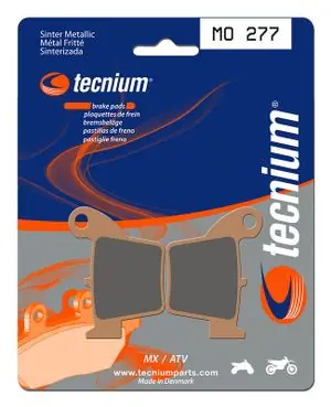 Tecnium MX/Quad metallifrittinen - MO277 Jarrupalat Viikonlopputarjous