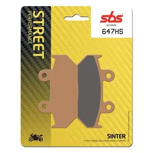 Alennettu SBS 647HS Sinter Metalli Sintrattu eteenpäin Jarrupalat
