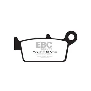 Korkea Laatu EBC Takapään orgaaninen Jarrupalat