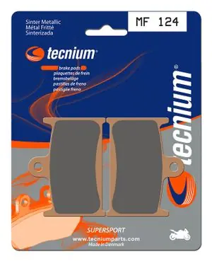 Alkuperäinen Tecnium Suorituskyky metallipulveri - MF124 Jarrupalat