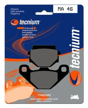 Ilmainen Palautus Tecnium orgaaninen tie - MA46 Jarrupalat