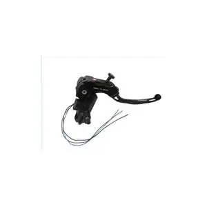 Sertifioitu Accossato radial READY TO BRAKE 19 x 18 avec levier LONG rabattable Universal Jarrusylinteri - Musta