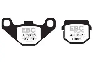 Erikoistarjous EBC Metalli Sinteröity Jarrupalat