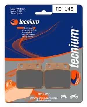 Tecnium MX metallipoltettu - MO149 Jarrupalat Uusi Malli