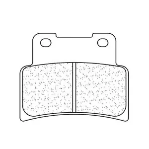 CL Brakes reitti metallipoltettu - 1187A3+ Jarrupalat Loppuunmyynti
