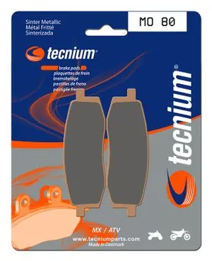 Tecnium MX/Quad metallise frittäminen - MO80 Jarrupalat Suosittu