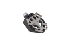 Ilmainen Palautus SW-MOTECH Embout ADVENTURE - Noir/Argent Universal Jarrupoljin