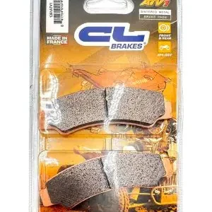 CL Brakes métal fritté - 1261ATV1 Jarrupalat Heti Saatavilla