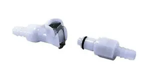 Motion Pro rapide Ø8mm double blocage blanc Universal Tankkiyhteys Heti Saatavilla