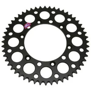 Renthal Ultra light Anodise musta Anti mud 49 hammasta Kruunu Uusi Malli