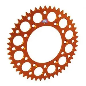 Asiakkaiden Suosikki Renthal Ultra light Anodise orange Anti boue 46 dents Kruunu