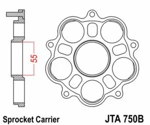 Alennettu JT. Support de - 5 Silentbloc Kruunu