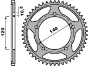 Halpa Hinta PBR teräs C45 standard 4398 - 525 Kruunu