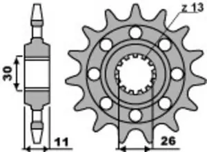 PBR terässtandard 579M - 520 Eturatas Merkkituote