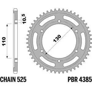 Viikonlopputarjous PBR teräs C45 palautettu 4385 - 525 Kruunu