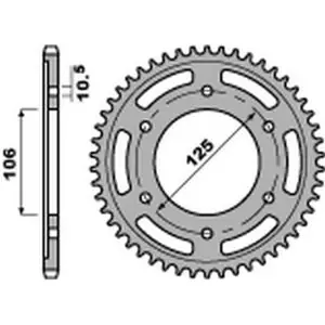 Paras Hinta PBR teräs C45 standard 4529 - 525 Kruunu