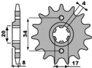 PBR terässtandard 267 - 520 Eturatas Edullinen Hinta