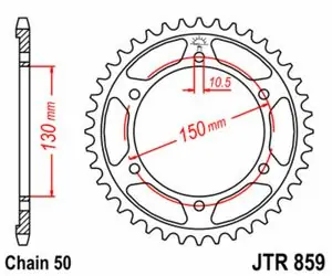 Ajankohtainen JT. terässtandard 859 - 530 Kruunu