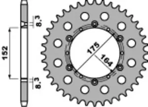 PBR teräs C45 standard 856 - 520 Kruunu Ajankohtainen