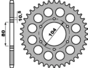 Alennettu Hinta PBR teräs C45 standard 488 - 530 Kruunu