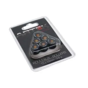 Alennettu Hinta Artek ROULEAU SCOOT K1 15x12 3,5g x6 Variaattorin pyörät